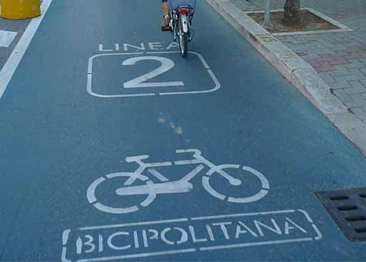 Realizzazione rete della bicipolitana