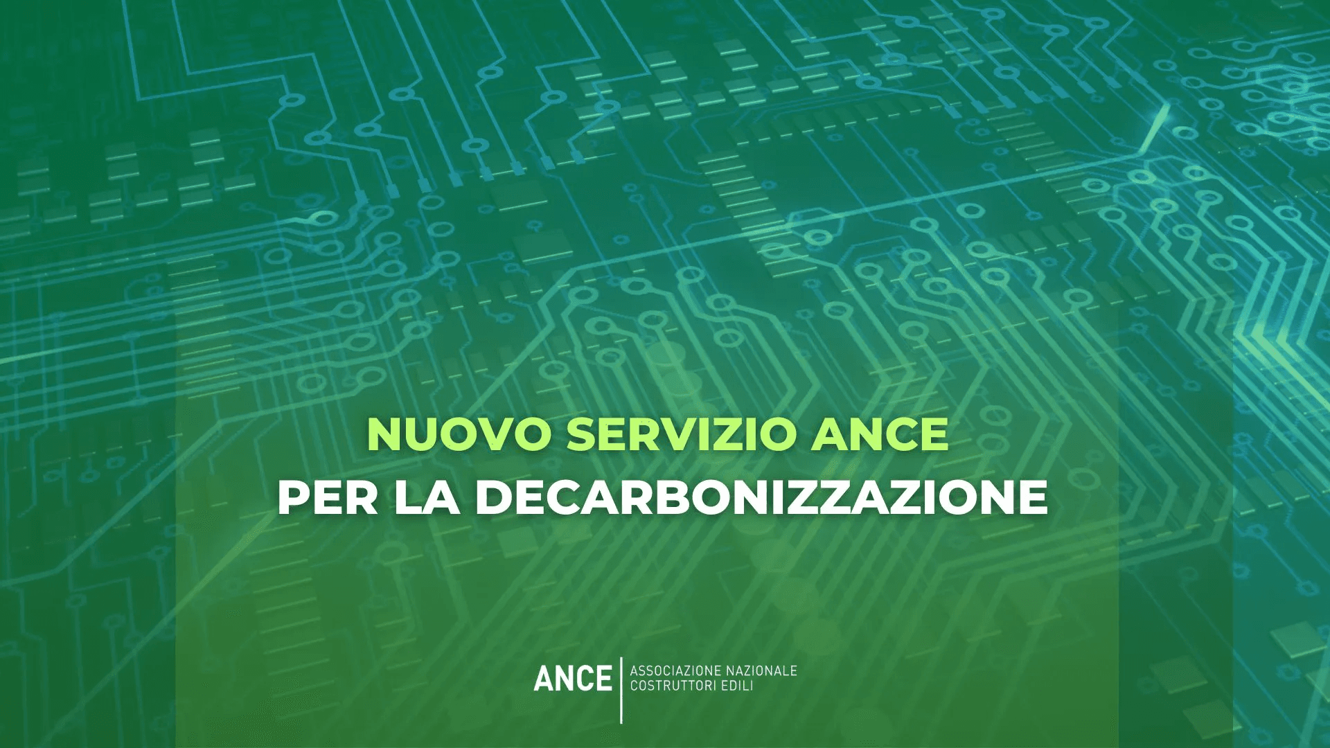 Decarbonizzazione del settore delle costruzioni